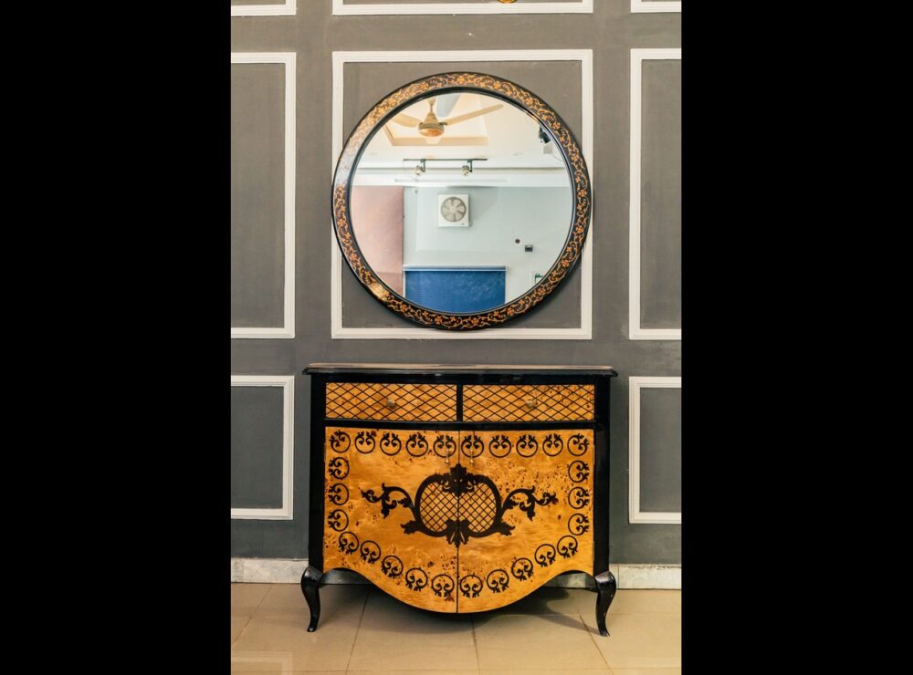 Ornate Wooden Cabinet - Image 2