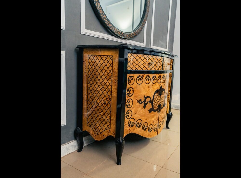Ornate Wooden Cabinet - Image 3