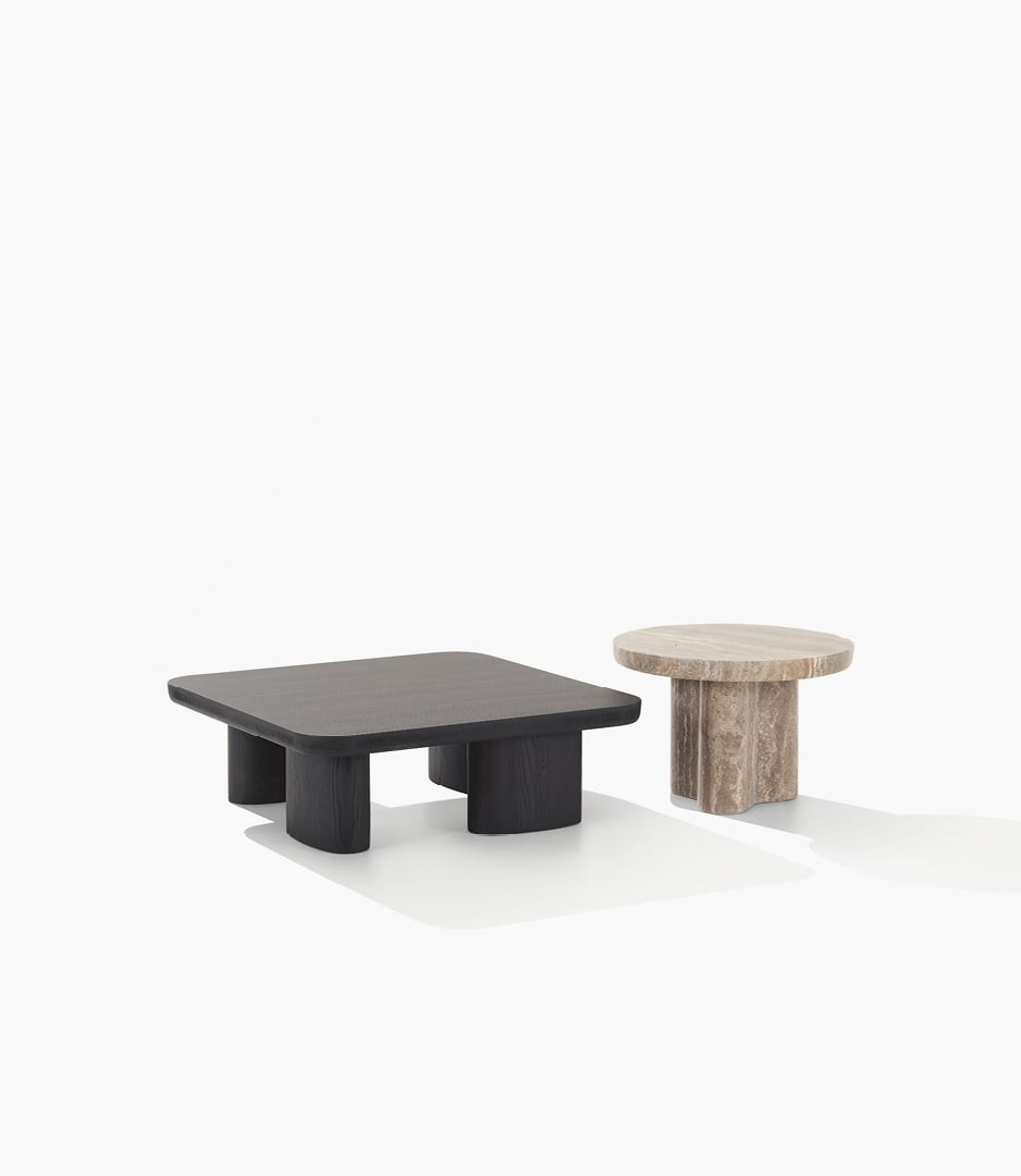Sleek Ebony Nesting Tables - Image 2