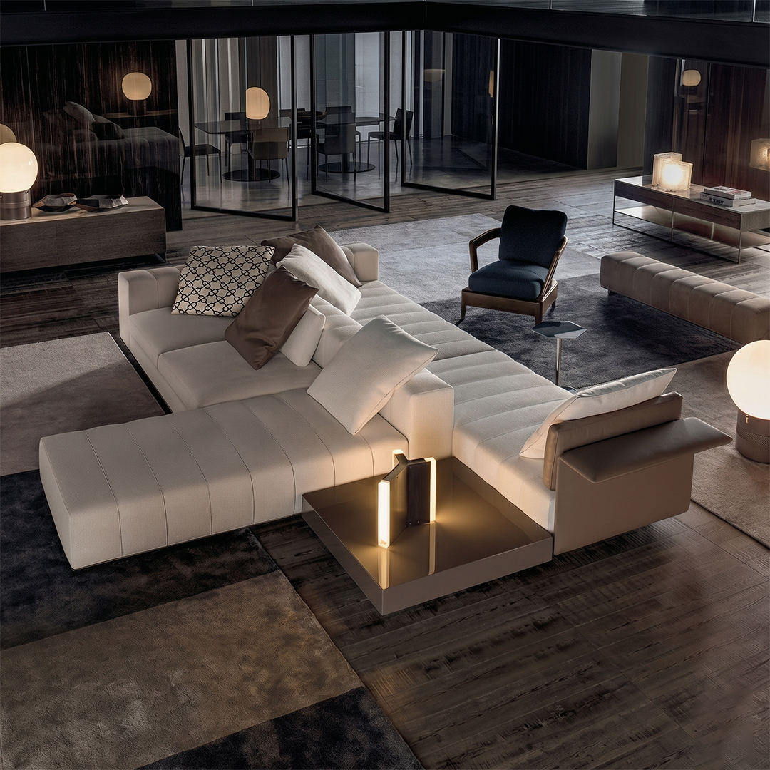 Modern Luxury L-Shape Sectional Sofa - Image 3