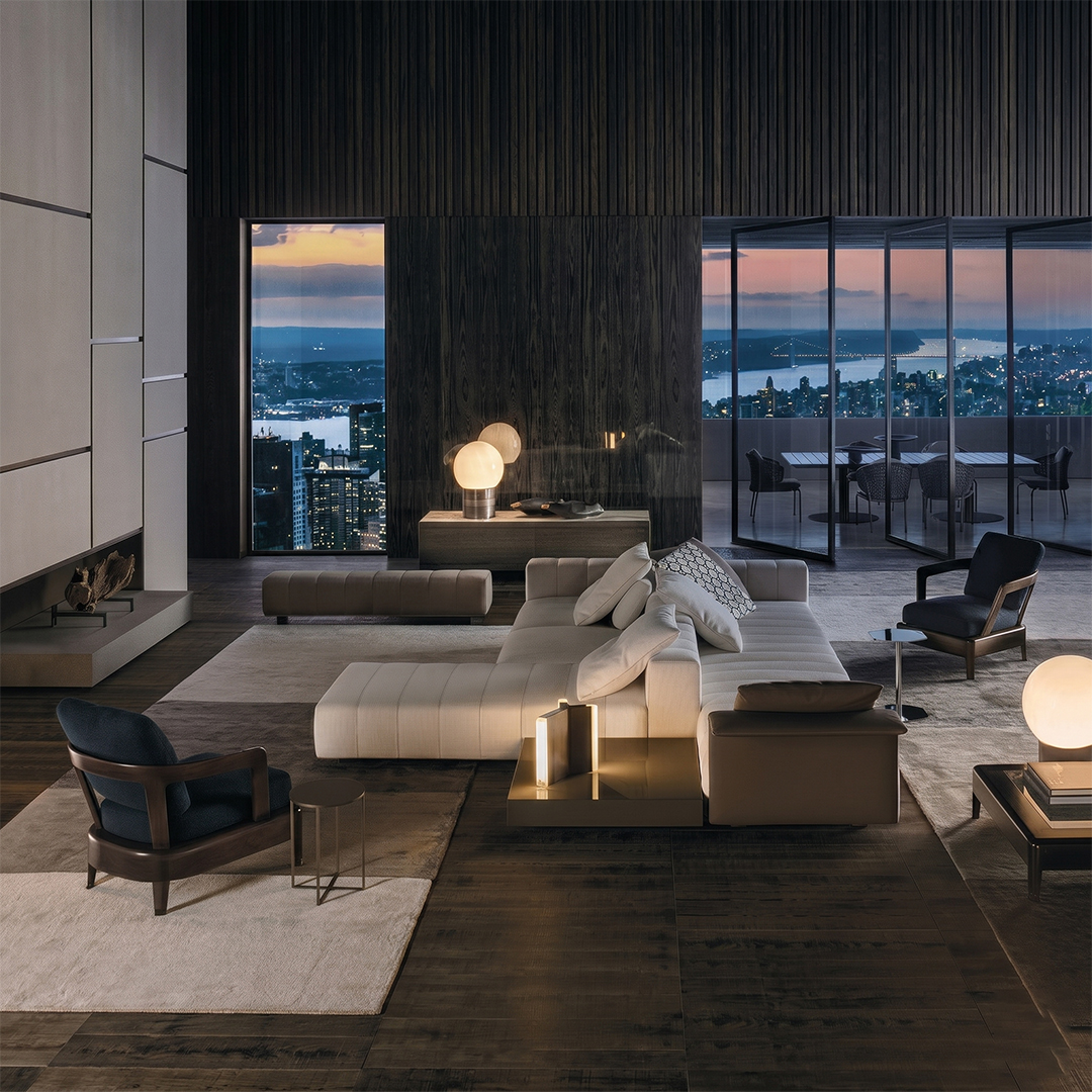 Modern Luxury L-Shape Sectional Sofa - Image 4