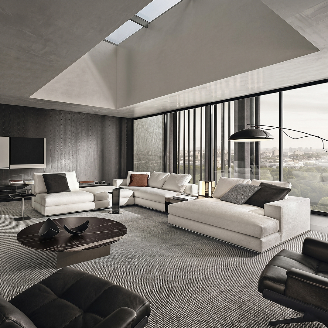 Cloud Horizon Grand Sectional Sofa Set - Image 2