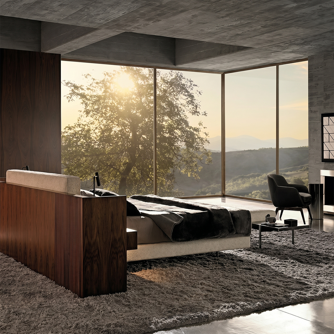 Modern Low-Profile Fabric Bed - Image 3