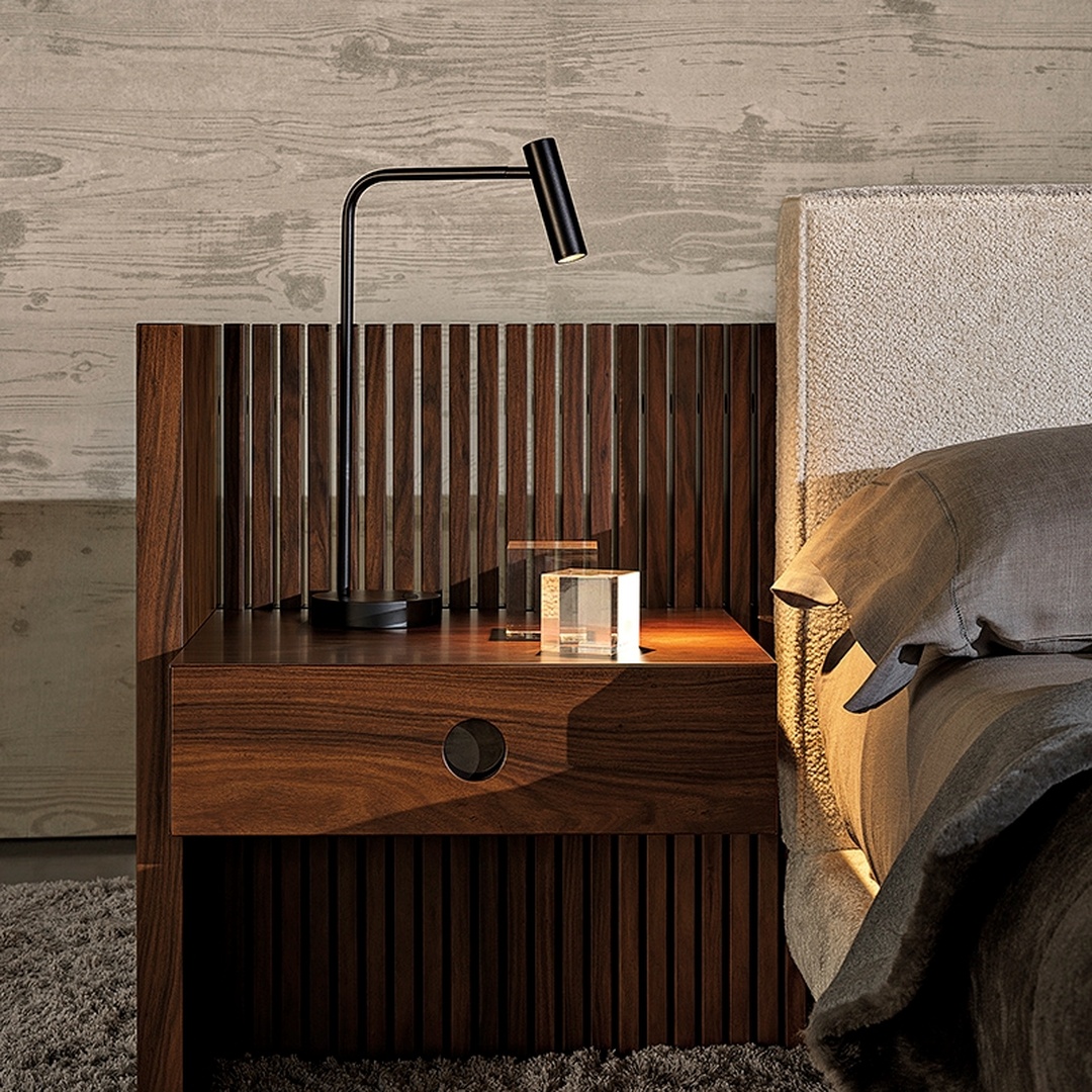 Modern Luxe Bed with Integrated Side Storage - Image 3