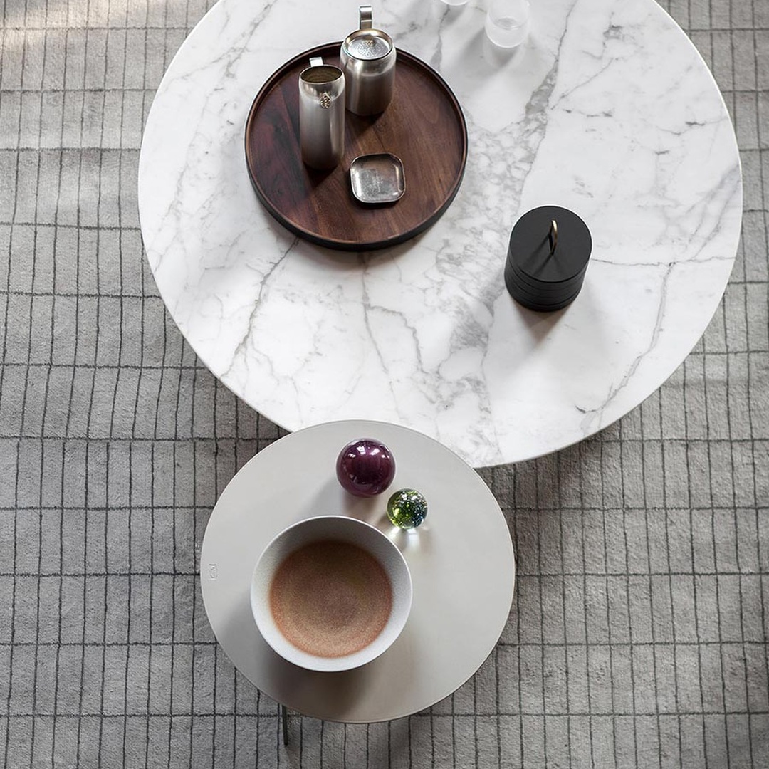 Modern Round Coffee Table - Image 4