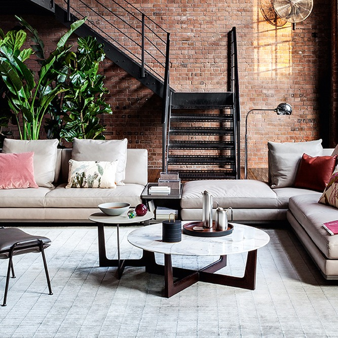 Modern Round Coffee Table - Image 3